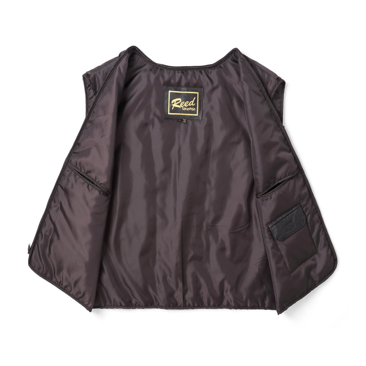 REED Men's Premium Leather Aviator Bomber Jacket - Imported from Reed Leather