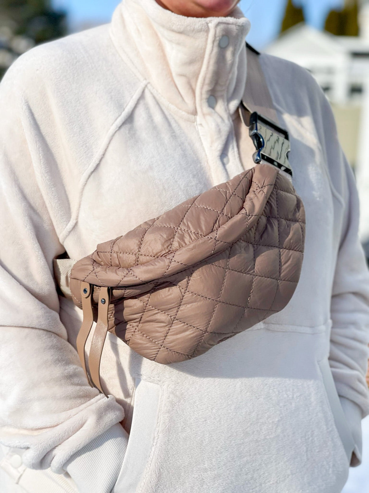 The Millie Puffer Sling Bag from Babs+Birdie