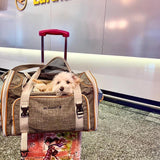 Mr. Peanut's Platinum Series Double Expandable Pet Carrier from Mr. Peanut's Pet Carriers