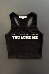 You Look Like You Love Me Graphic Tank from Amazing Lace