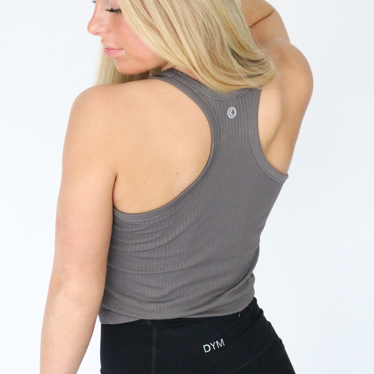 Restore Ribbed Comfort Tank w/ Built in Bra  From DYM Athletics
