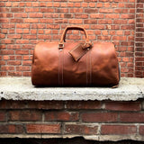 The Dagny Weekender | Large Leather Duffle Bag from STEEL HORSE LEATHER