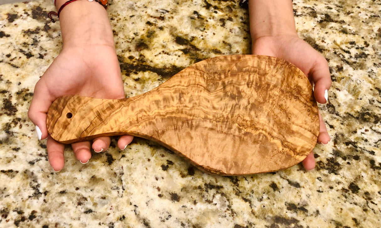 Original Olive Wood Cutting Board with Handle from Choixe