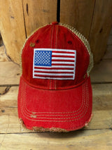 Flag Hat from The Goat Stock