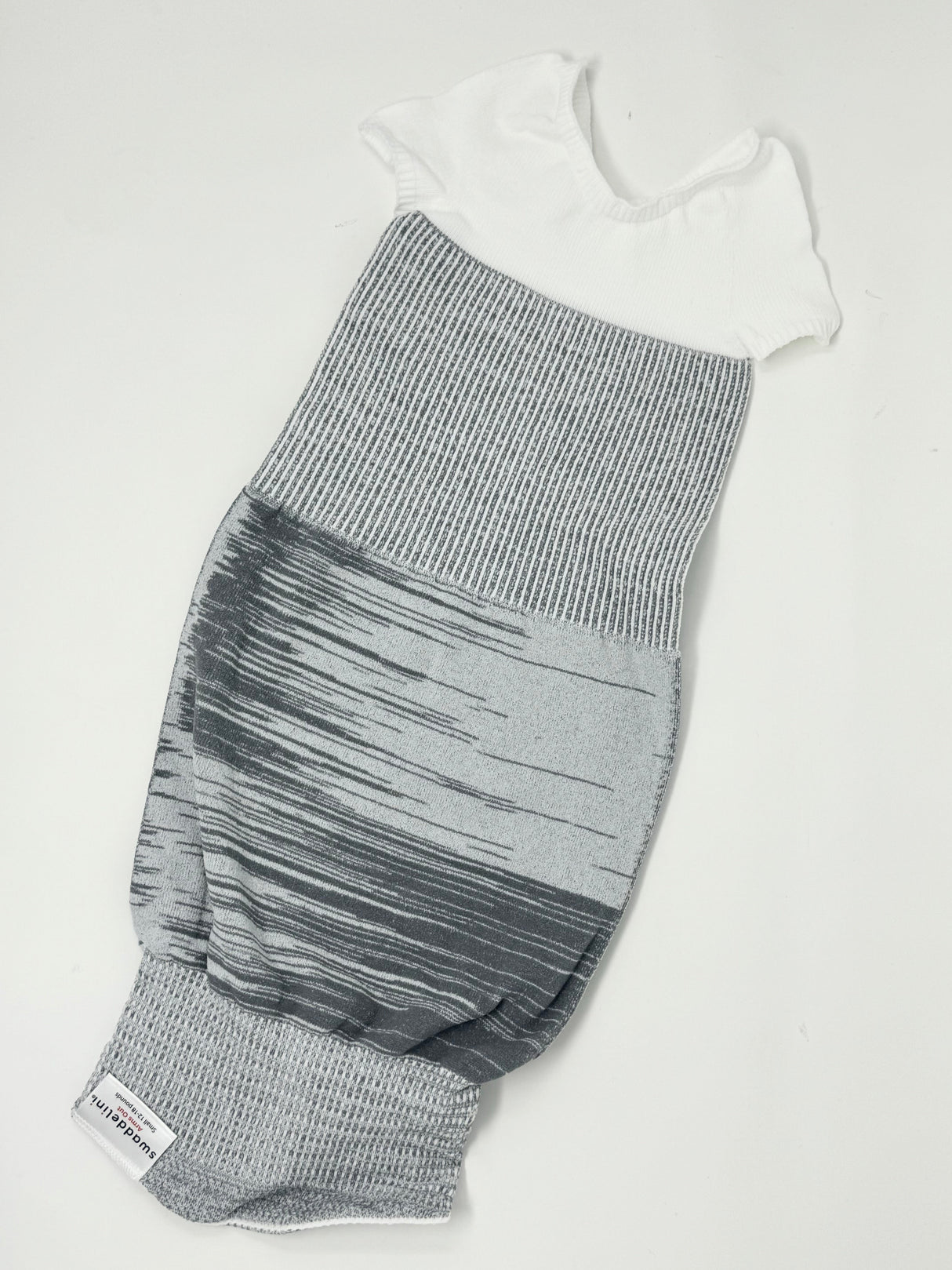 Grey Arms Out™ Short Sleeve Sleep Sack From Swaddelini