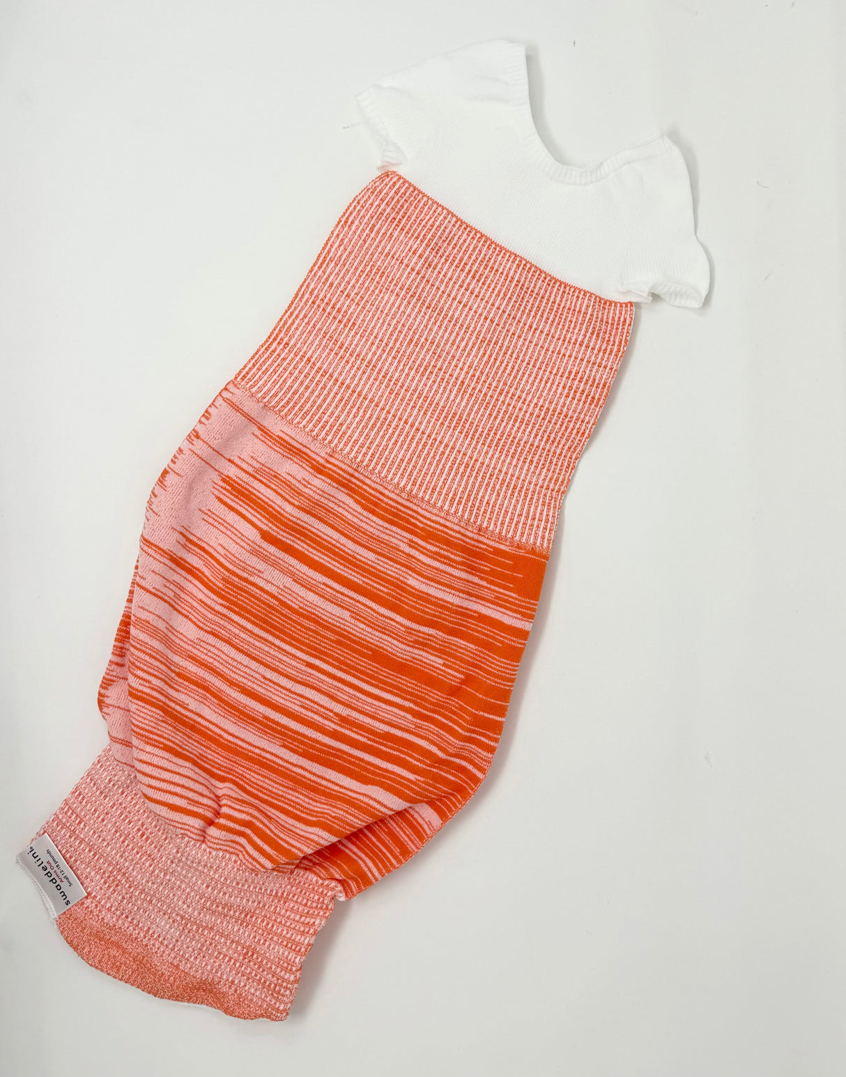 Orange Arms Out™ Short Sleeve Sleep Sack From Swaddelini
