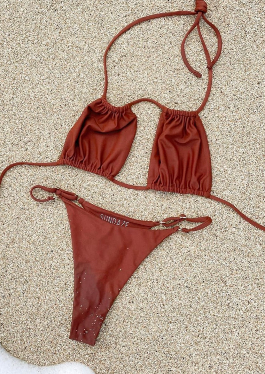 Nalani Bottoms X Terracotta from Sundaze Bikinis