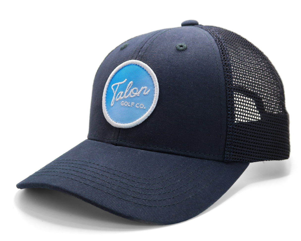 Fade to Blue Trucker Hat from Talon Golf LLC