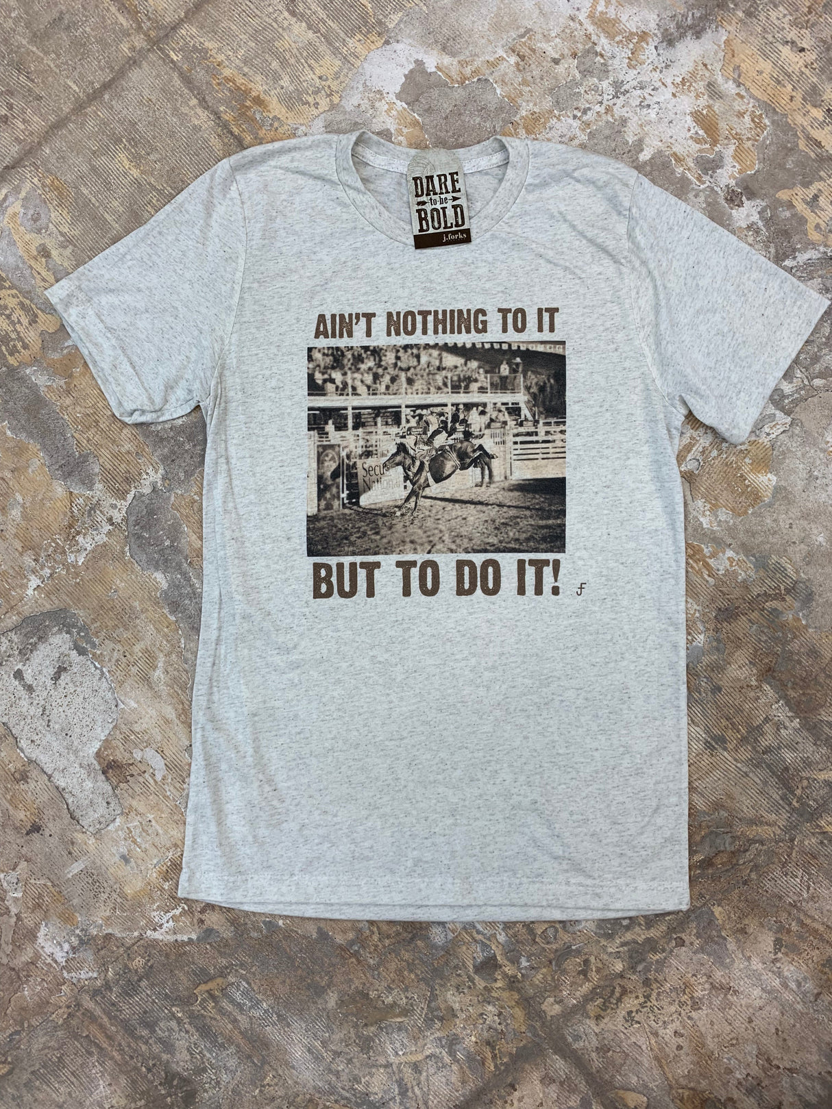 1283 Nothing To It Tee from J.Forks Designs