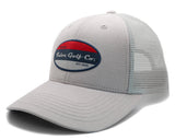 Trucker Hat - Pearl Grey/Lt Grey from Talon Golf LLC