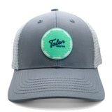 Mint Poker Chip Trucker Hat from Talon Golf LLC