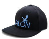 Flat Brim Hat - Black/Blue/White from Talon Golf LLC