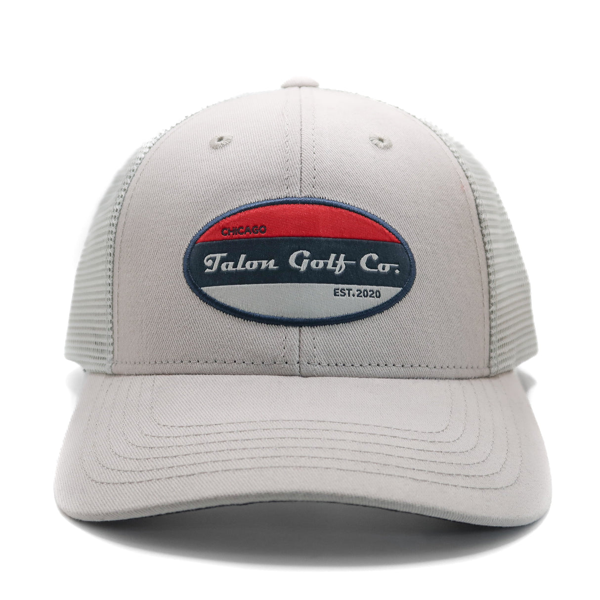 Trucker Hat - Pearl Grey/Lt Grey from Talon Golf LLC