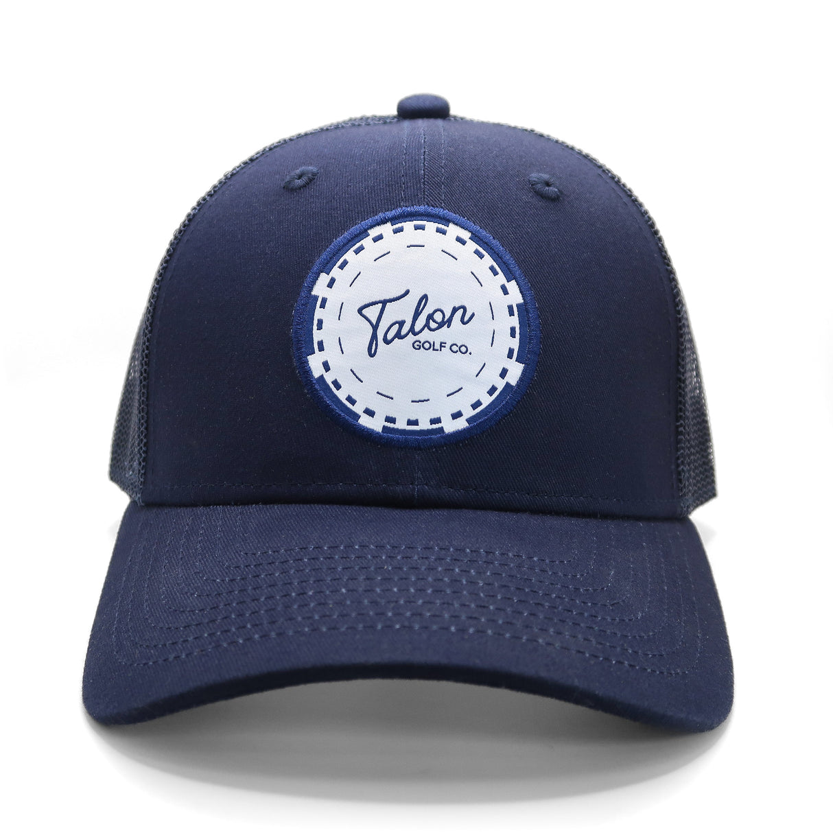 Poker Chip - Navy Blue Trucker Hat from Talon Golf LLC