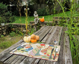 DaDa Bedding Set of 4-Pieces Dancing Women African Kwanzaa Tapestry Dining Table Placemats 13” x 19” (18117) from DaDalogy Bedding Collection