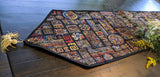 DaDa Bedding Ethnic Ornaments Geometric Black Elegant Woven Tapestry Dining Table Runner (18118) from DaDalogy Bedding Collection