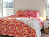 DaDa Bedding Lovely Pop of Colors Lightweight Reversible Quilted Bedspread Set (KBJ1625) from DaDalogy Bedding Collection