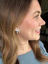 Bow Studs - Light Blue from Spiffy & Splendid