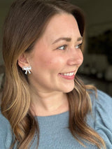 Bow Studs - Light Blue from Spiffy & Splendid