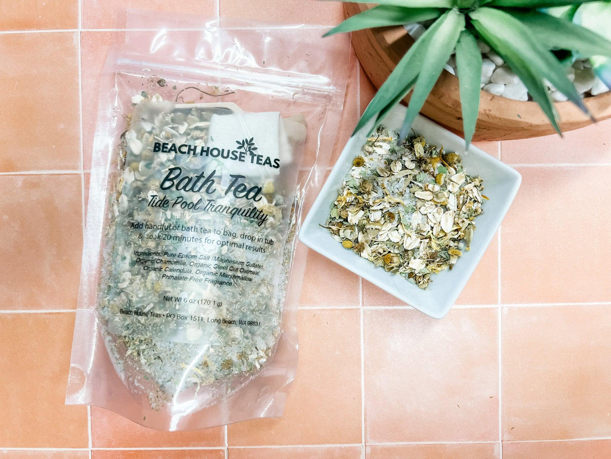 Tide Pool Tranquility Tea Bath from Beach House Teas