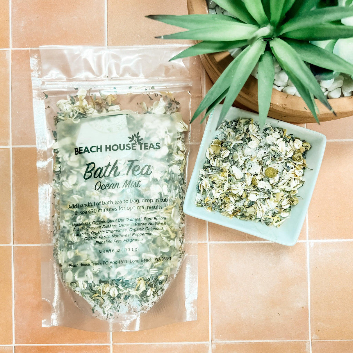 Ocean Mist Tea Bath from Beach House Teas