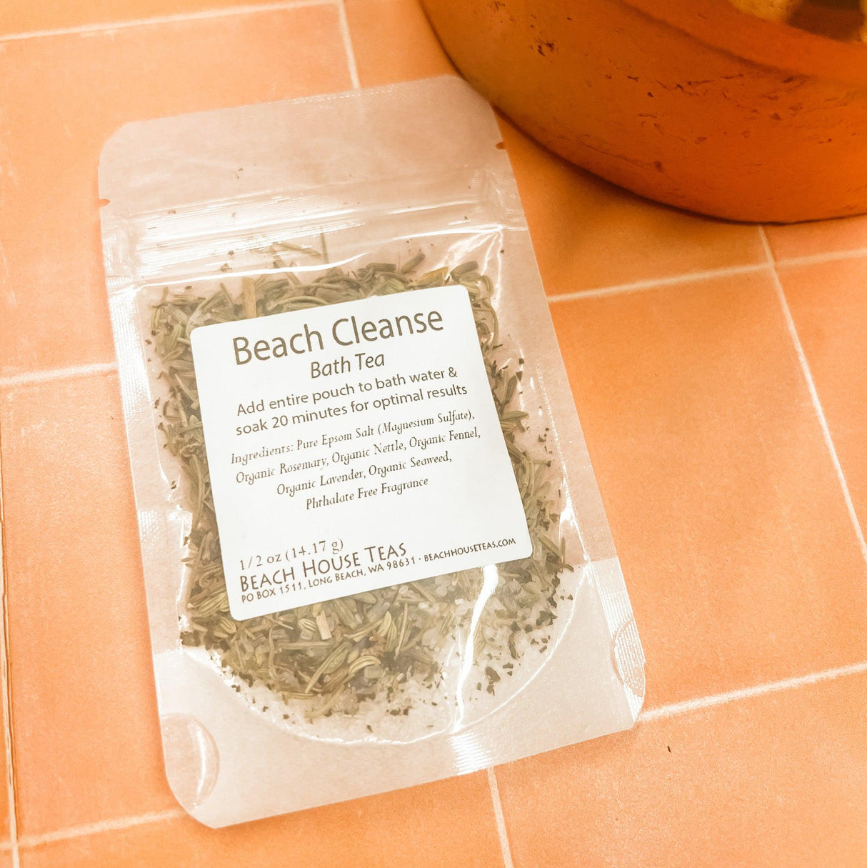Beach Cleanse Tea Bath from Beach House Teas