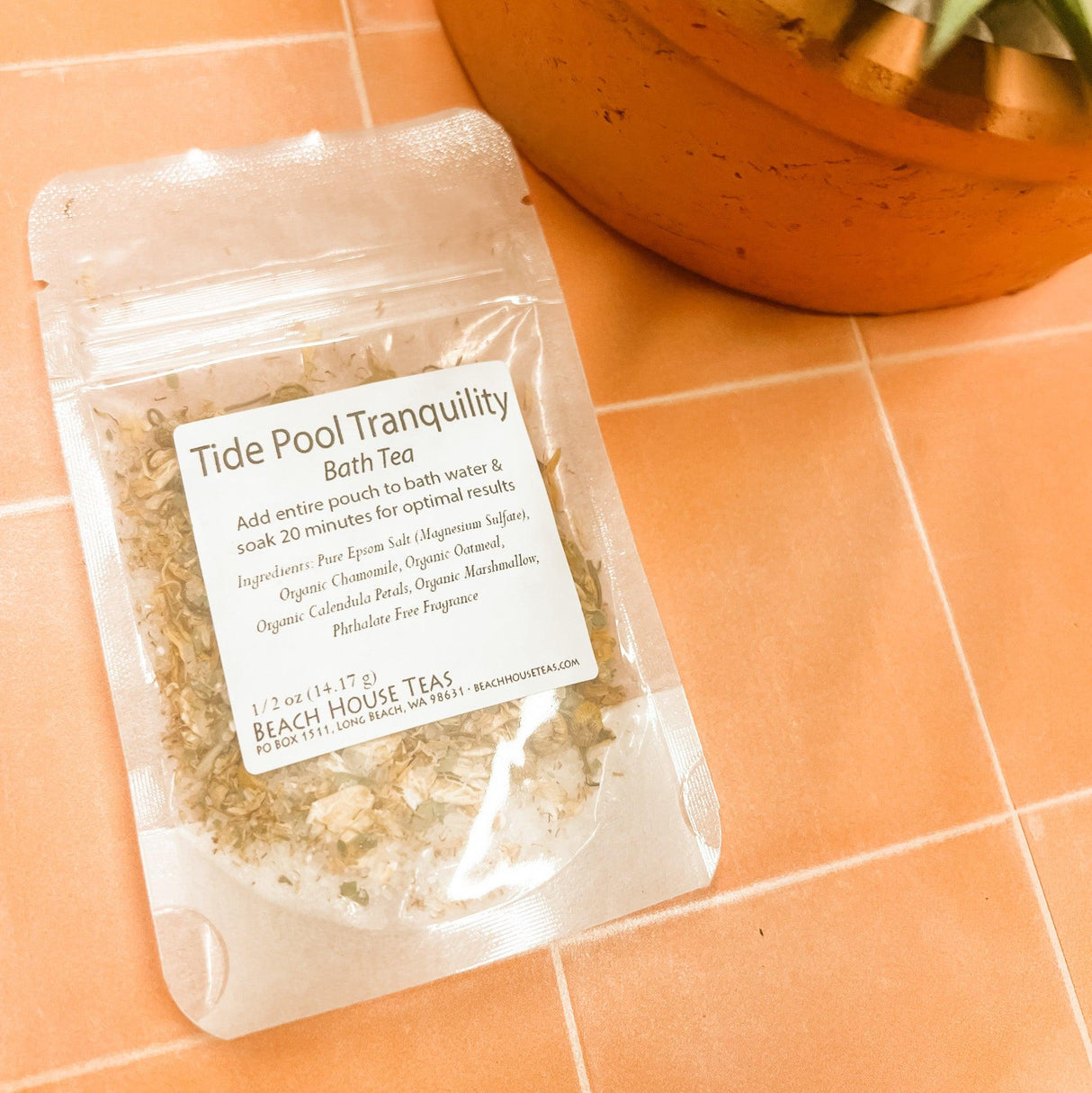 Tide Pool Tranquility Tea Bath from Beach House Teas