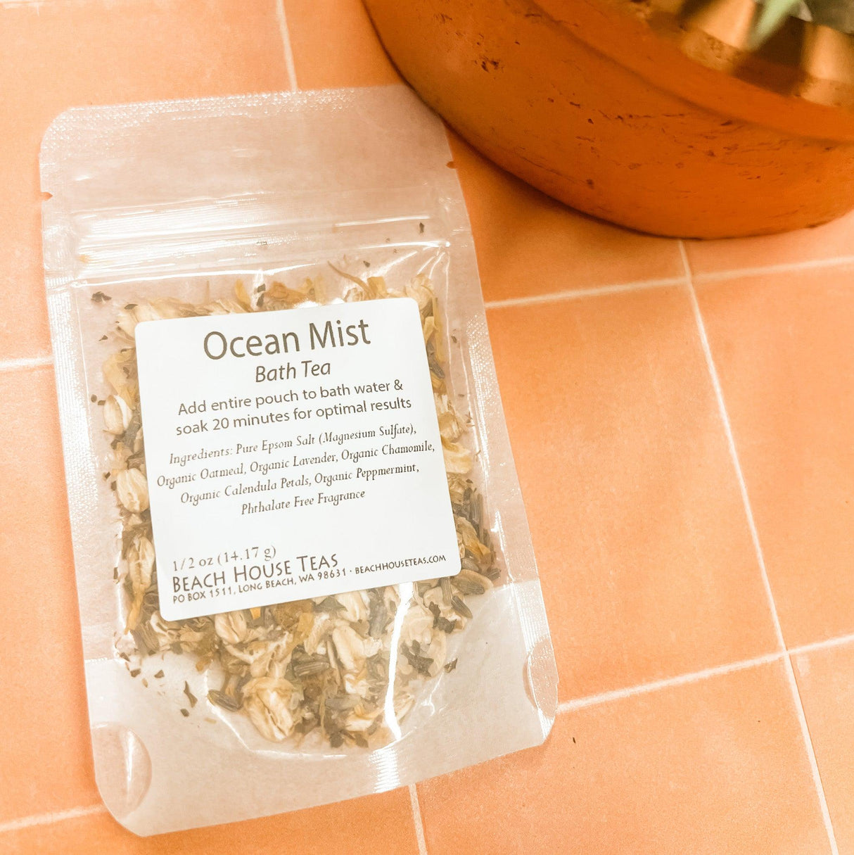 Ocean Mist Tea Bath from Beach House Teas