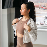 AIRE Ultra-Soft Dynamic Adjustable Bra | A-D+ Cup | High Support  From DYM Athletics