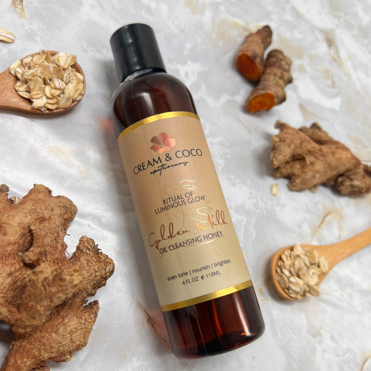 Golden Milk Oil Cleansing Honey from Cream & Coco Skincare