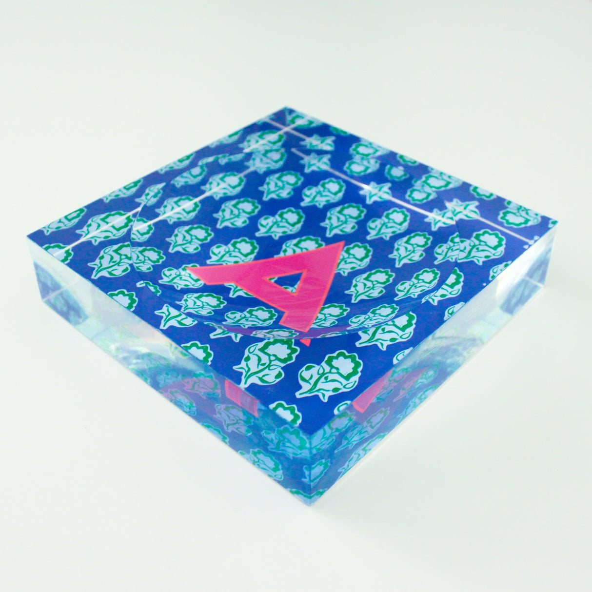 Catchall Tray - Single Initial Maya Blue -  from CB Studio