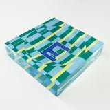 Catchall Tray - Single Initial Maxi Green -  from CB Studio