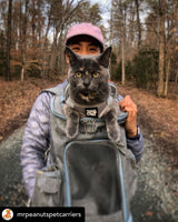 Mr. Peanut's Vancouver Series Backpack Pet Carrier for Smaller Cats and Dogs from Mr. Peanut's Pet Carriers