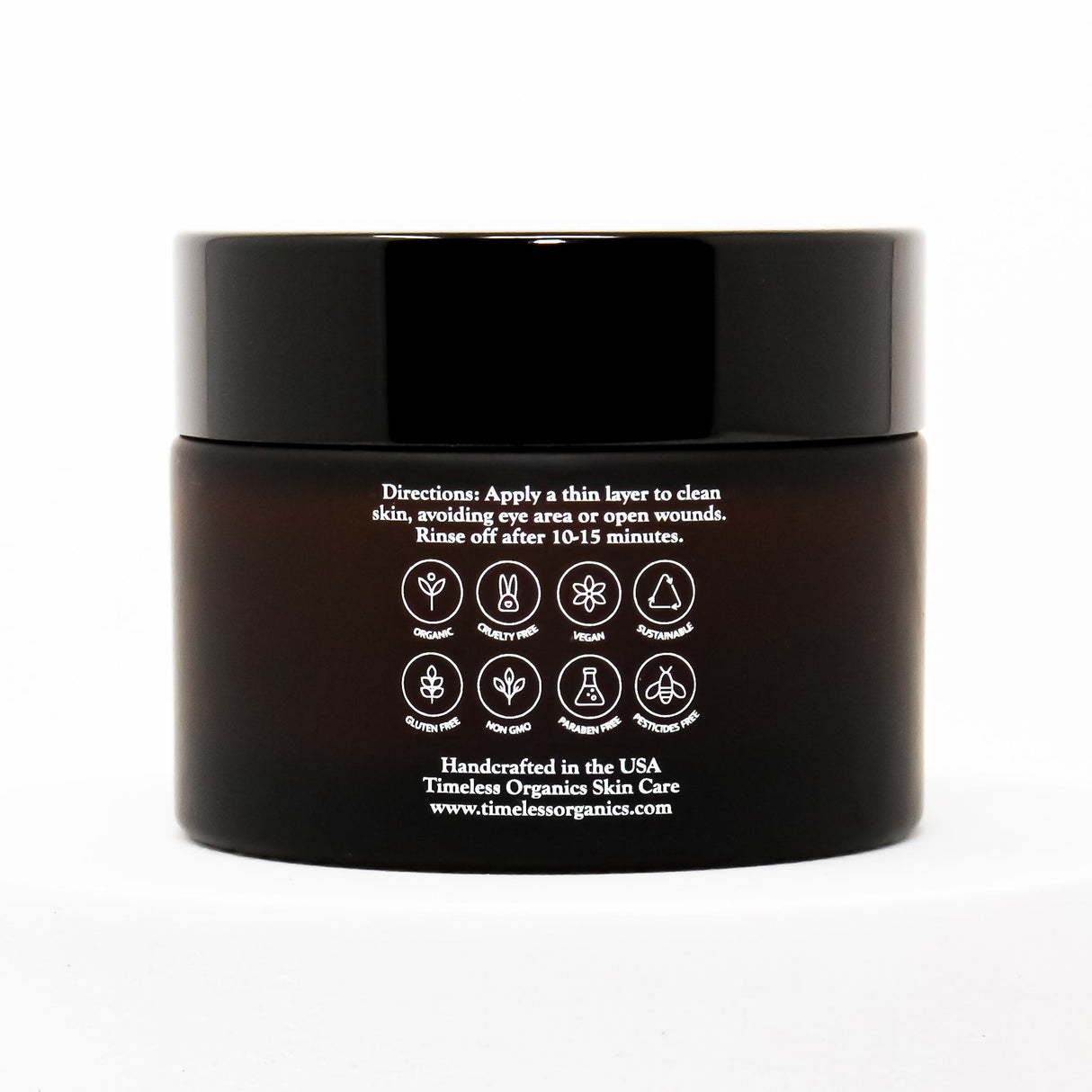 Clarifying Charcoal Creme Masque from Timeless Organics Skin Care