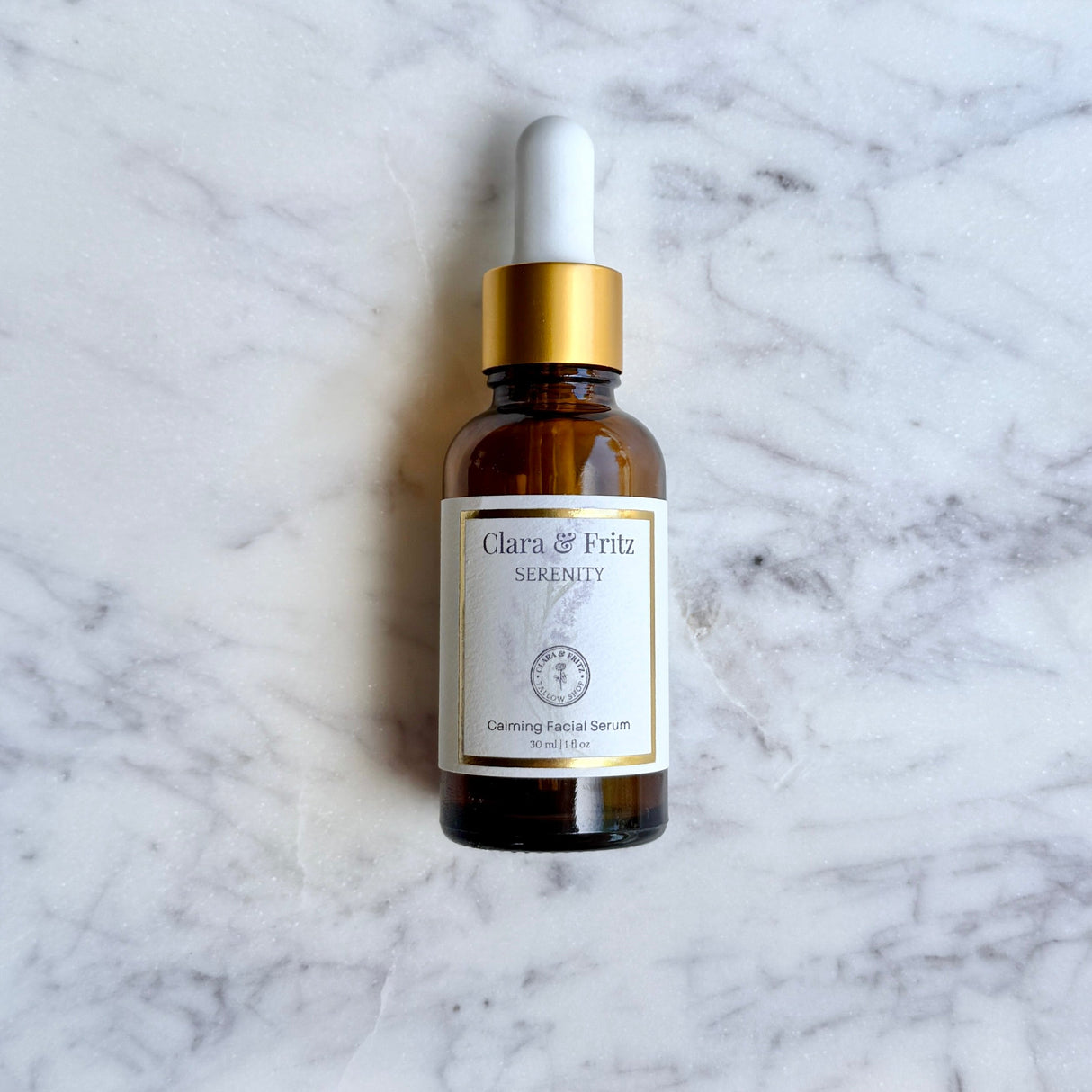 Serenity Calming Facial Serum from Clara & Fritz Tallow Shop