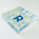 Catchall Tray - Single Initial Mila Citrus Blue -  from CB Studio