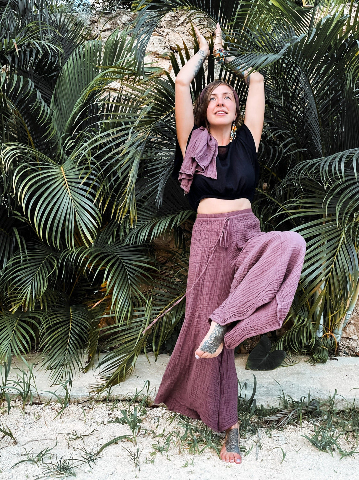 Kuan Yin Pant From Cotton Flower Clothing