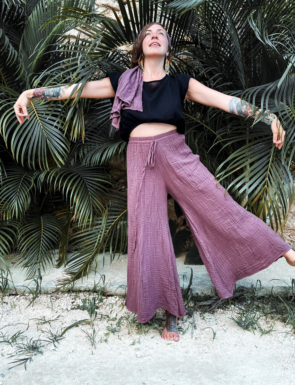 Kuan Yin Pant From Cotton Flower Clothing