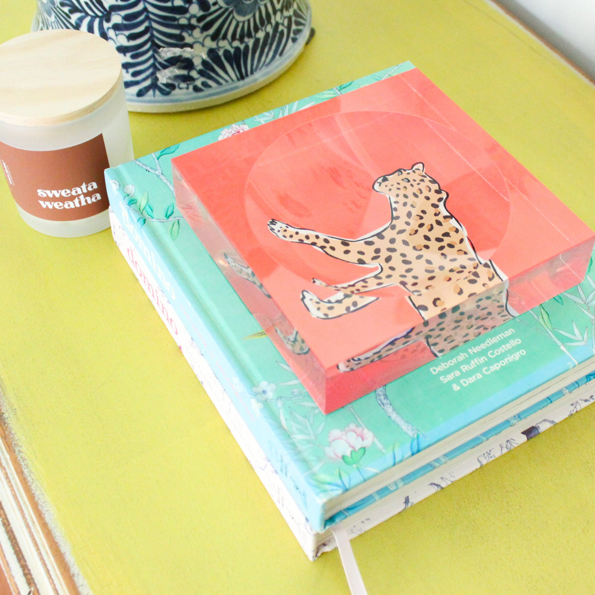 Catchall Tray - Leopard  from CB Studio