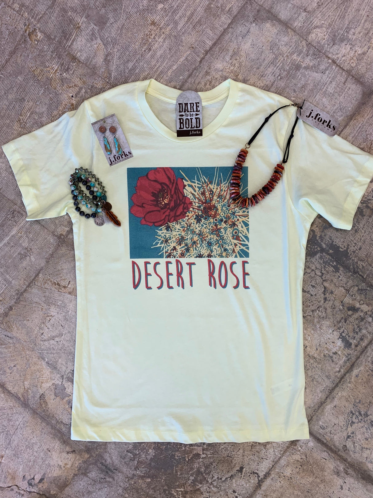 1253 Desert Rose Tee from J.Forks Designs