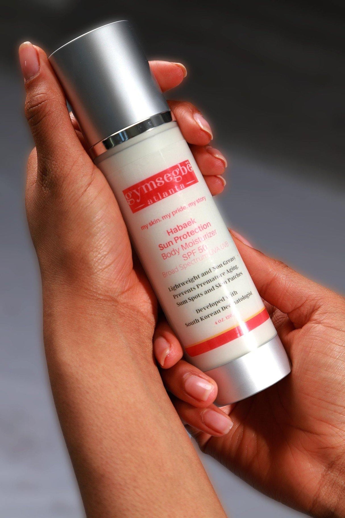 Habaek Sun Protection Body Moisturizer SPF50 Broad Spectrum from gymsegbë