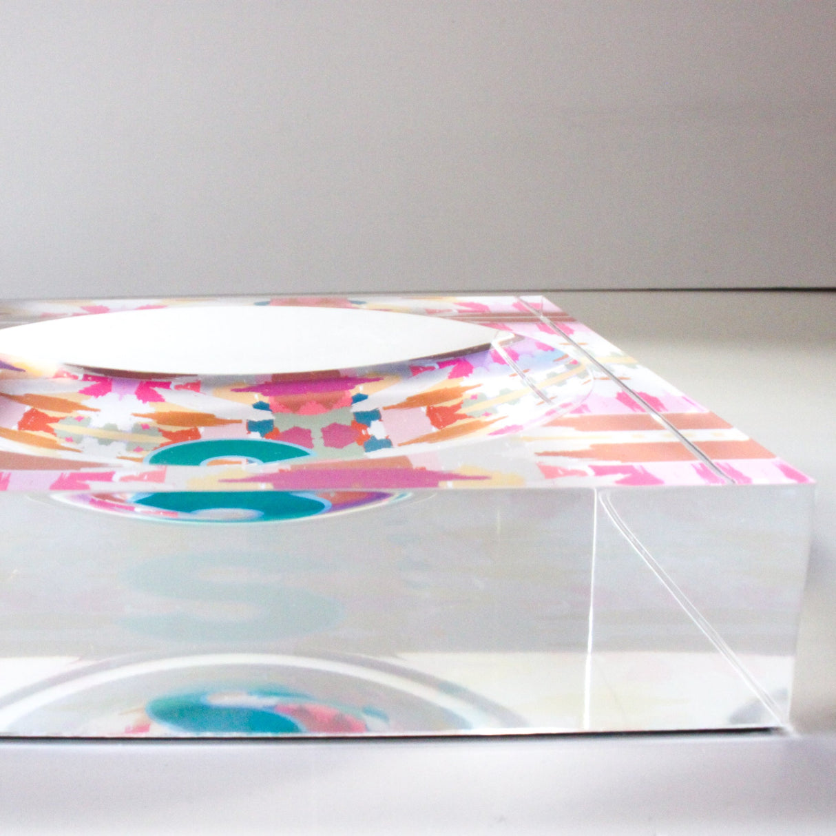 Catchall Tray - Single Initial Maxi Sunset -  from CB Studio