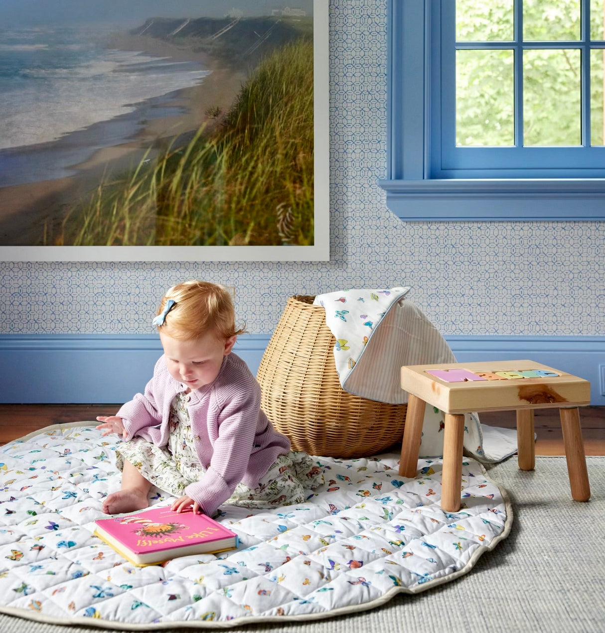 Madame Butterfly Play Mat and Tote from Timo & Violet