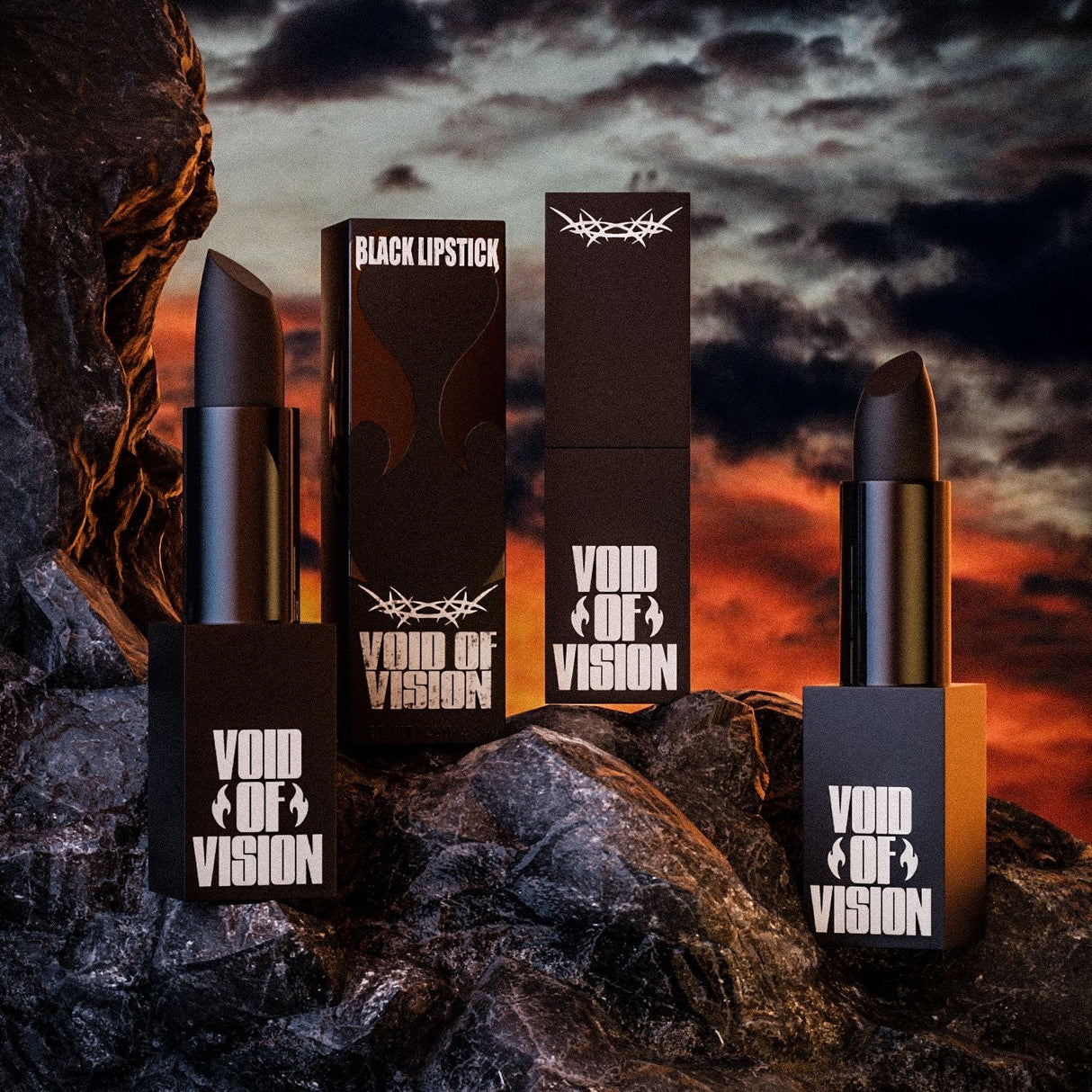 Void Of Vision - Black Lipstick from Curst kosmetics