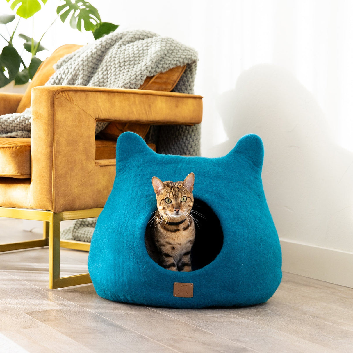 Ocean Blue | Ear Style Cave from Fuzzy Cove