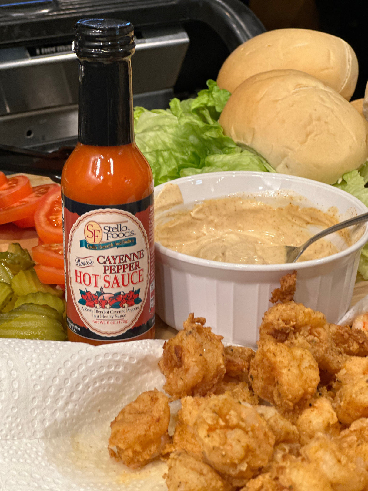 Stello Foods - Rosie's Cayenne Pepper Hot Sauce 6 oz from Stello Foods
