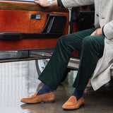 Men's Cognac Suede Milano Loafer From Del Toro Shoes
