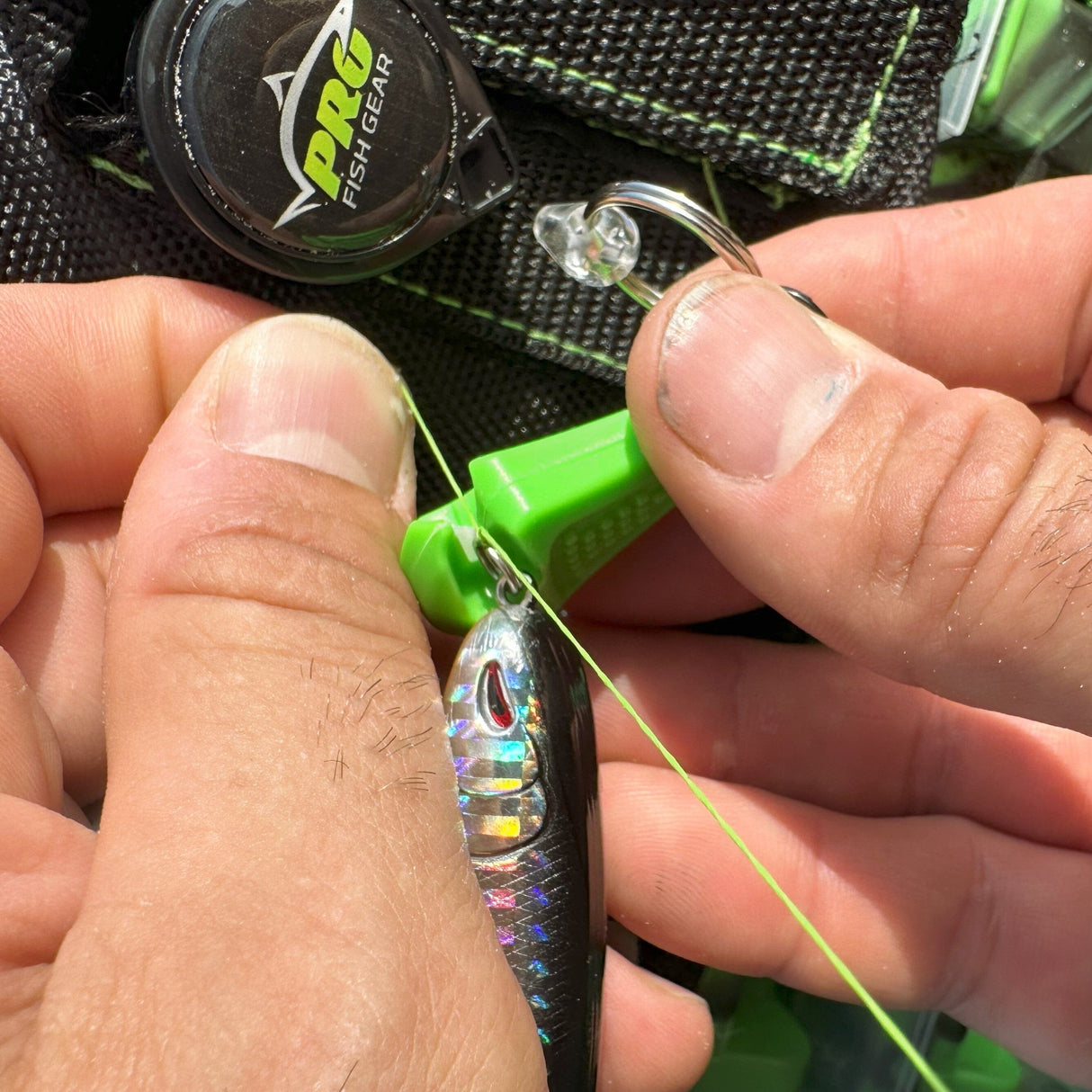 Line Cutterz Ceramic Blade Zipper Pull - Green from Line Cutterz