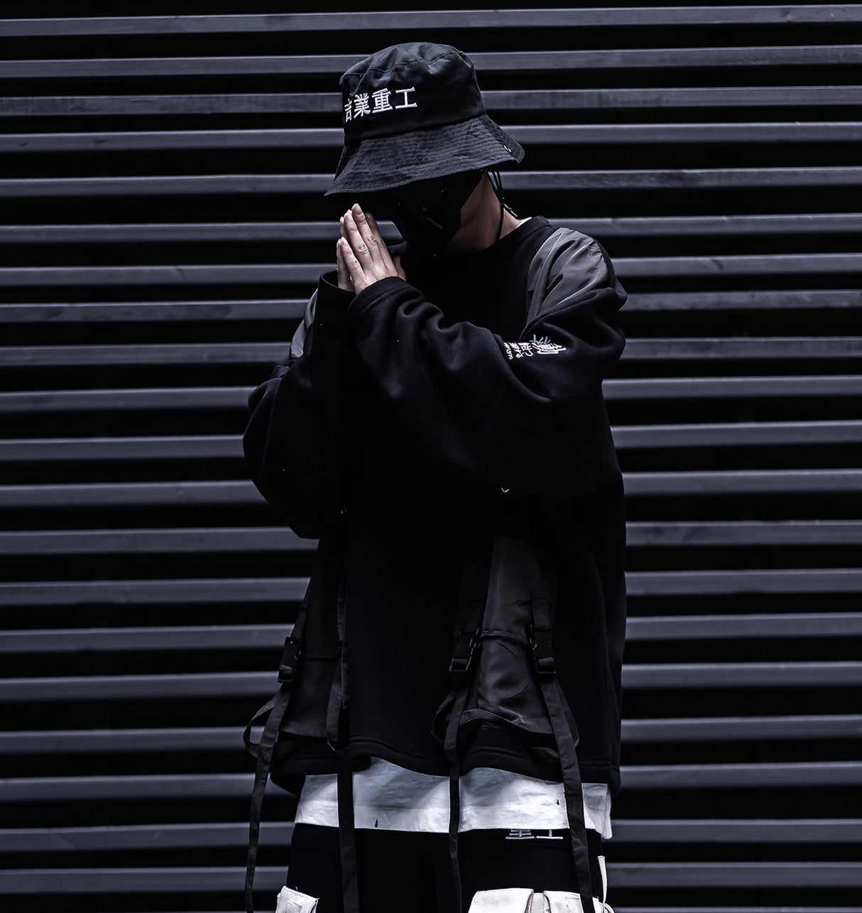 Heavy Industrial OG Sweatshirt (Comes with scarf) From Niepce Inc