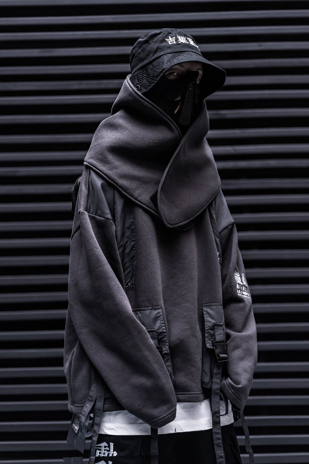 Heavy Industrial OG Sweatshirt (Comes with scarf) From Niepce Inc